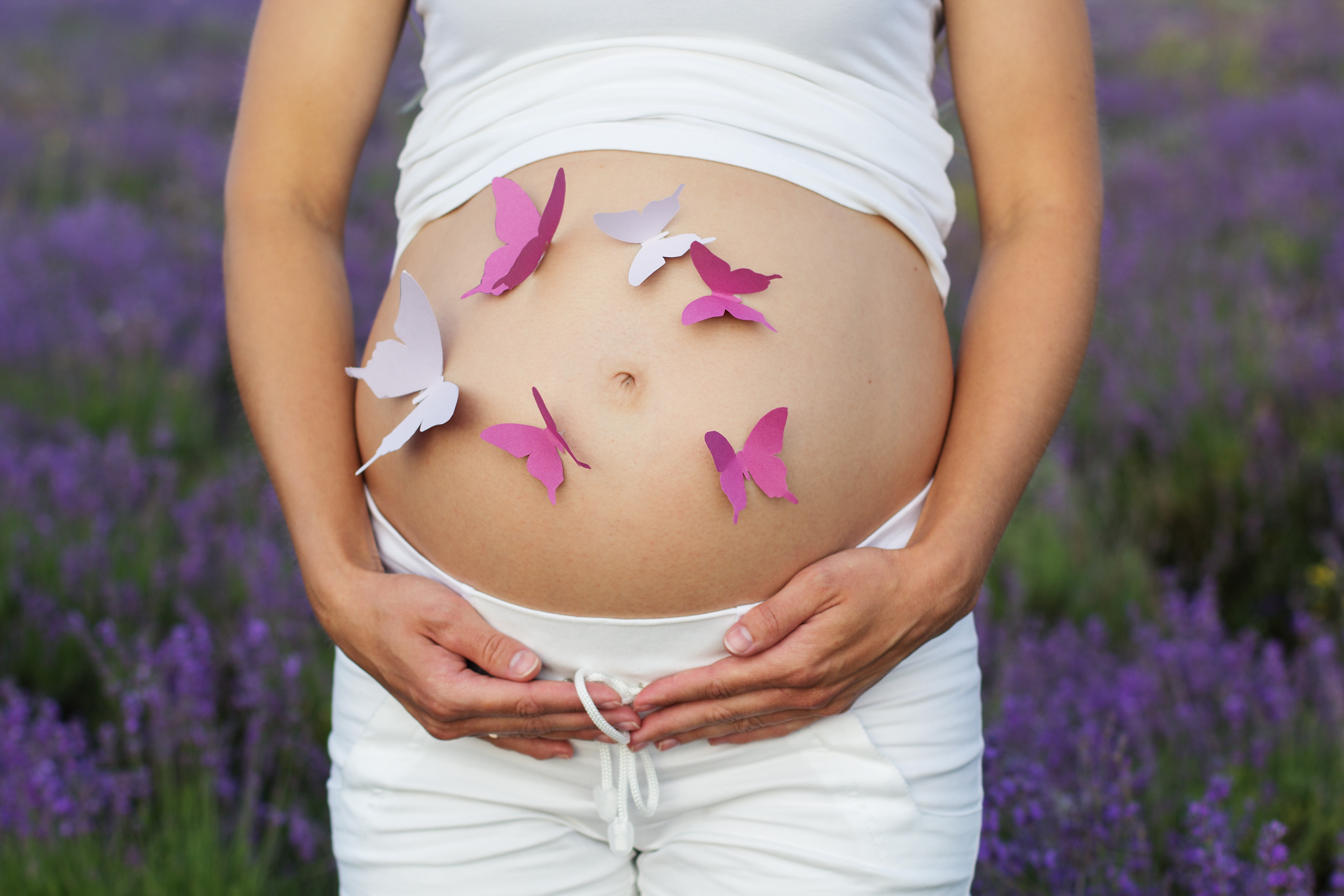 Бабочки в животе беременной