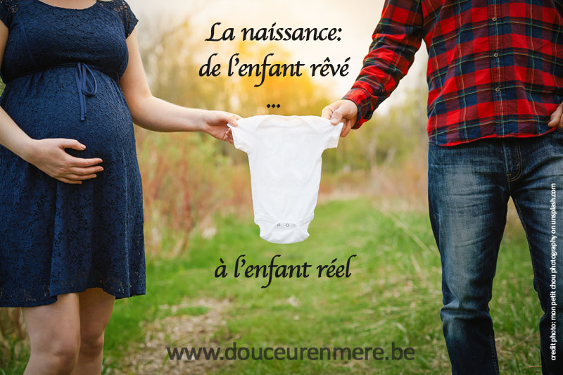 naissance de l'enfant réel