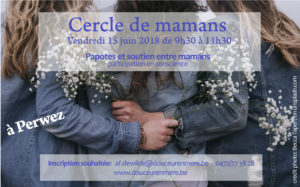 Cercle de mamans @ Douceur en Mère